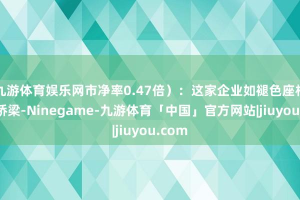 九游体育娱乐网市净率0.47倍）：这家企业如褪色座相识的桥梁-Ninegame-九游体育「中国」官方网站|jiuyou.com