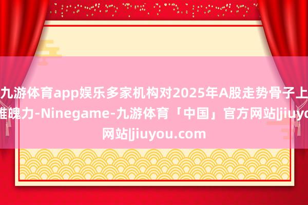 九游体育app娱乐多家机构对2025年A股走势骨子上抓乐不雅魄力-Ninegame-九游体育「中国」官方网站|jiuyou.com